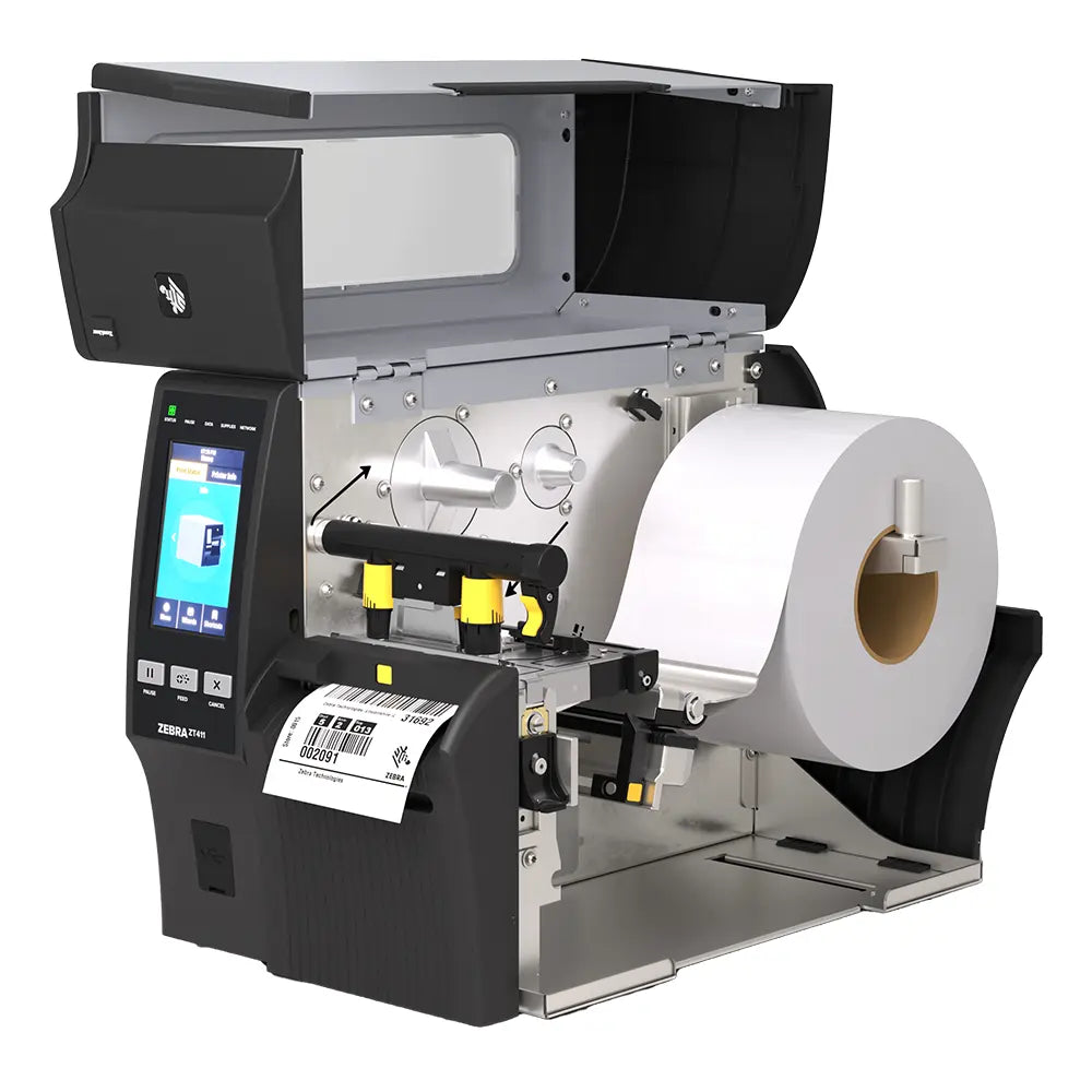Zebra ZT411 203 DPI Industrial Ethernet & USB Thermal Label Printer ZT41142‑T010000Z
