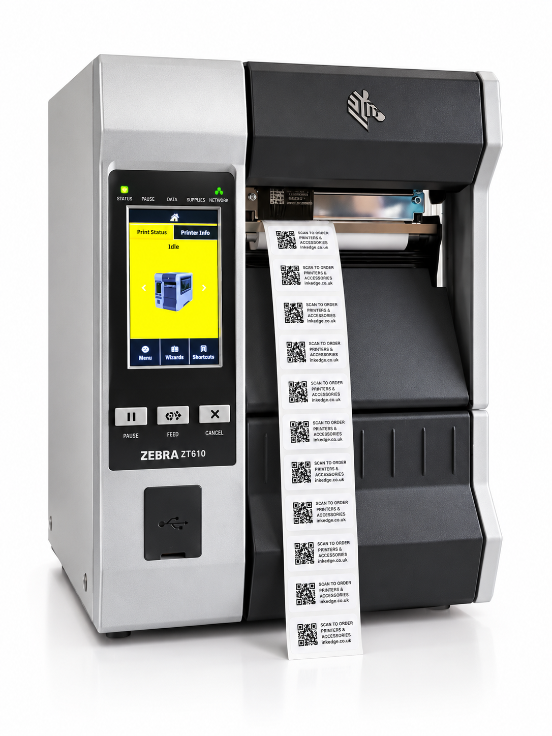 Zebra ZT610 Industrial Thermal Label Printer – Refurbished, Wireless