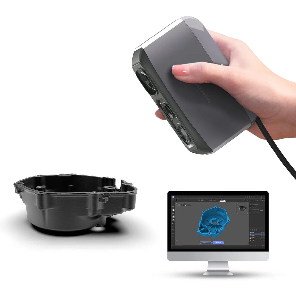 3DMakerpro Moose Lite Pro 3D Printer Scanner