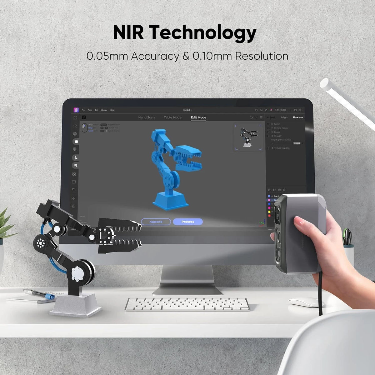 3DMakerpro Moose Lite Pro 3D Printer Scanner